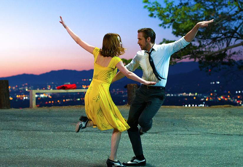 Película La La Land, la ciudad de las estrellas, con Ryan Gosling y Emma Stone