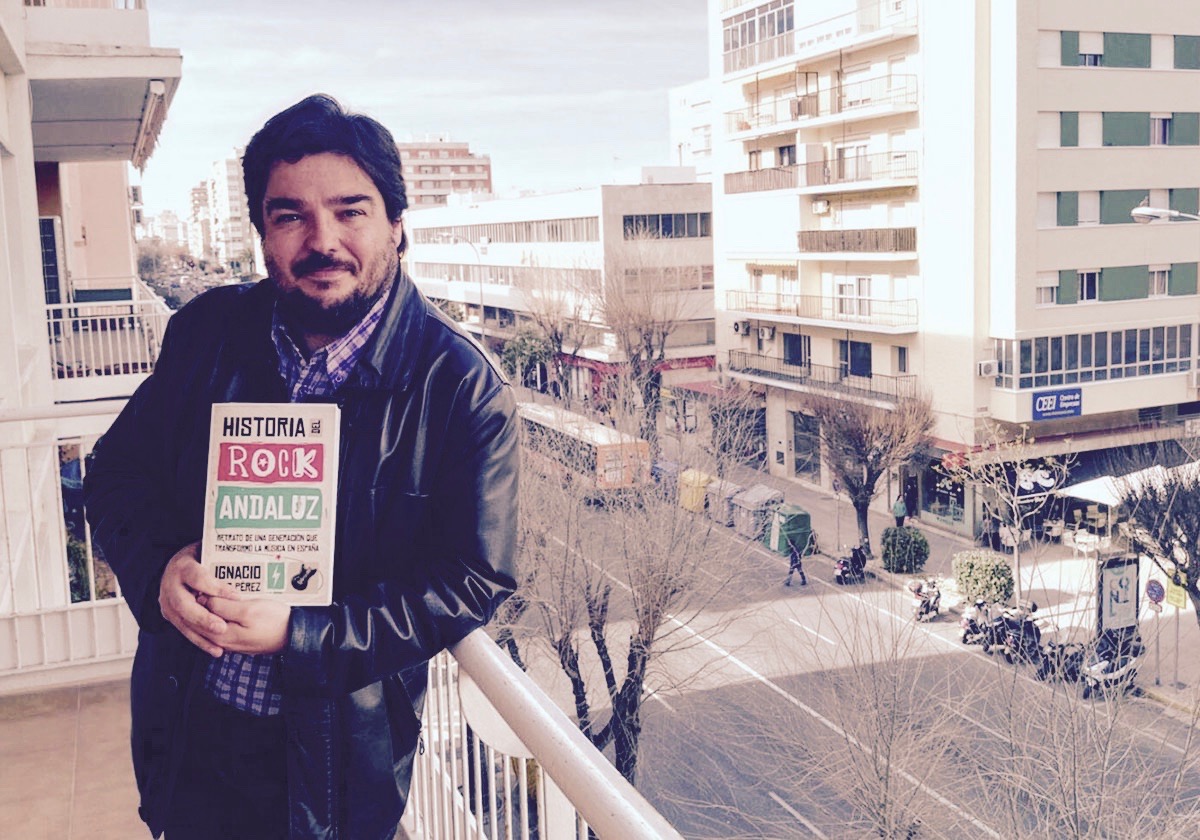 Ignacio Díaz Pérez, autor de «Historia del rock andaluz».